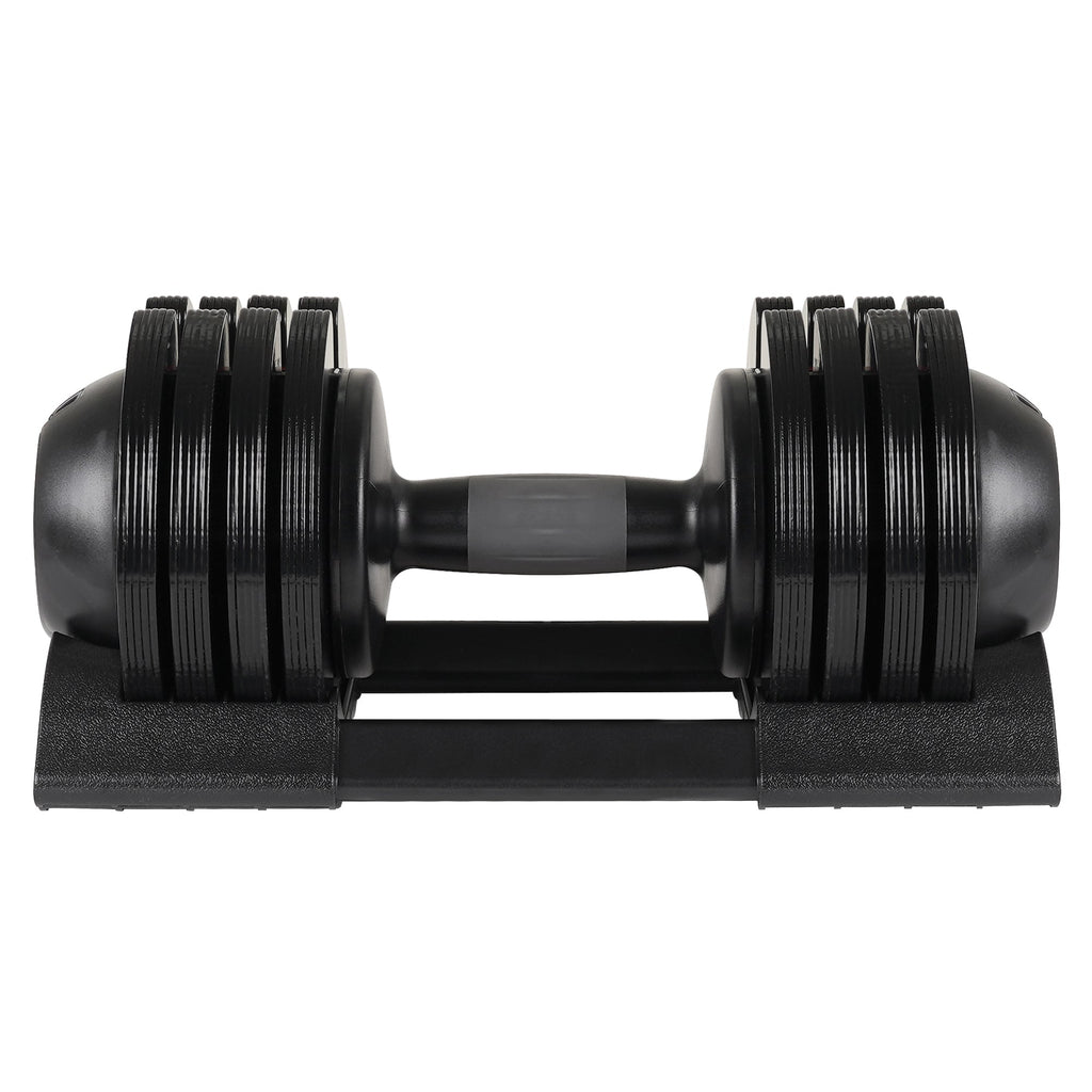 52LBS Adjustable dumbbell steel and plastic