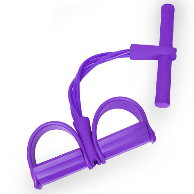 Pedal Resistance Band | Yoga & Fitness Elastic Rope for Sit-Ups & Stretching