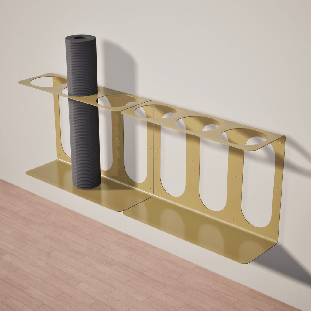 Yoke Yoga Mat Rack | Holds 3 Mats/Rollers