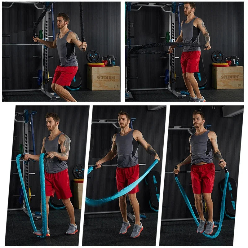 Heavy Duty Battle Rope for Intense Workouts