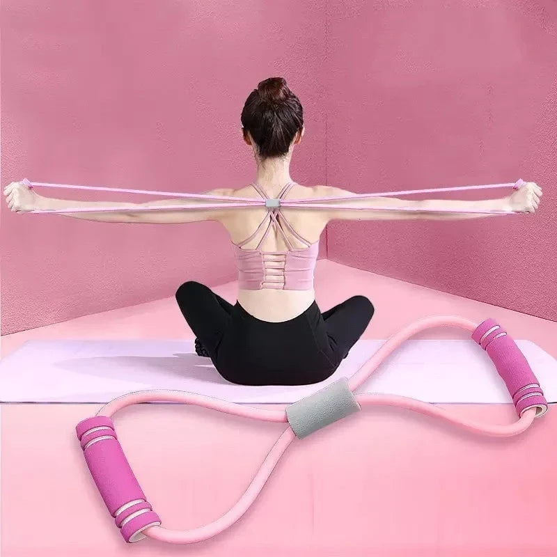 At-Home Fitness Essentials for Women Resistance Band Workout Set