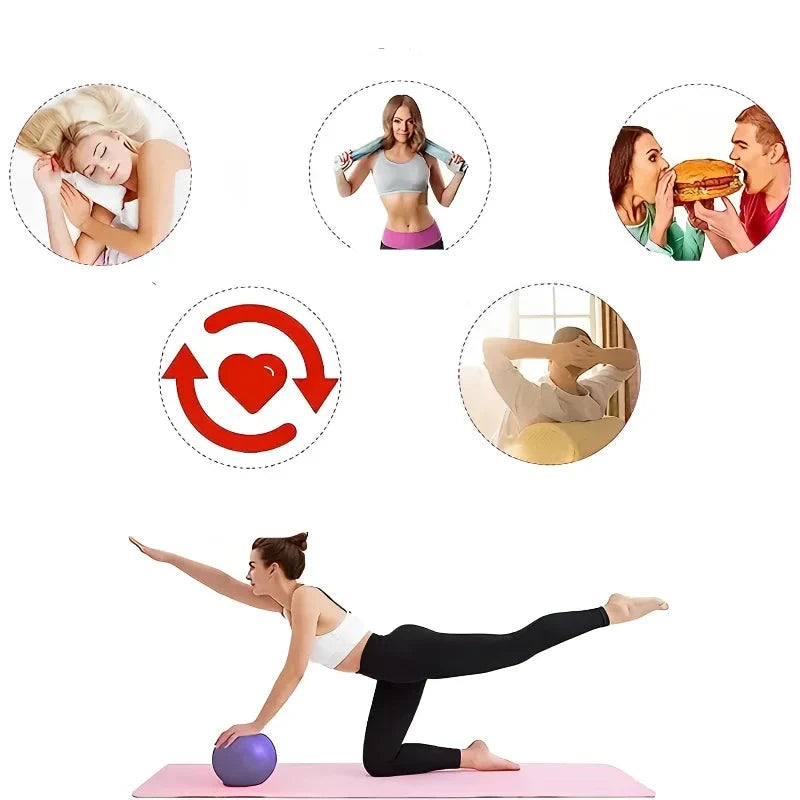 Improve Balance Flexibility and Strength with Our 25cm Mini Ball