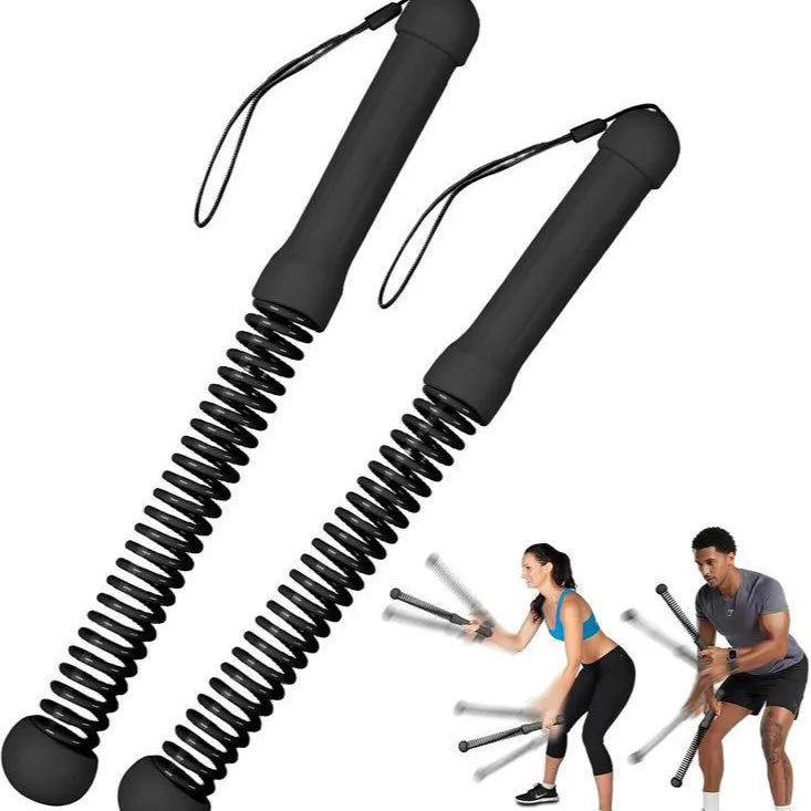 Weighted Cordless Battle Ropes Quiet & Portable Fitness