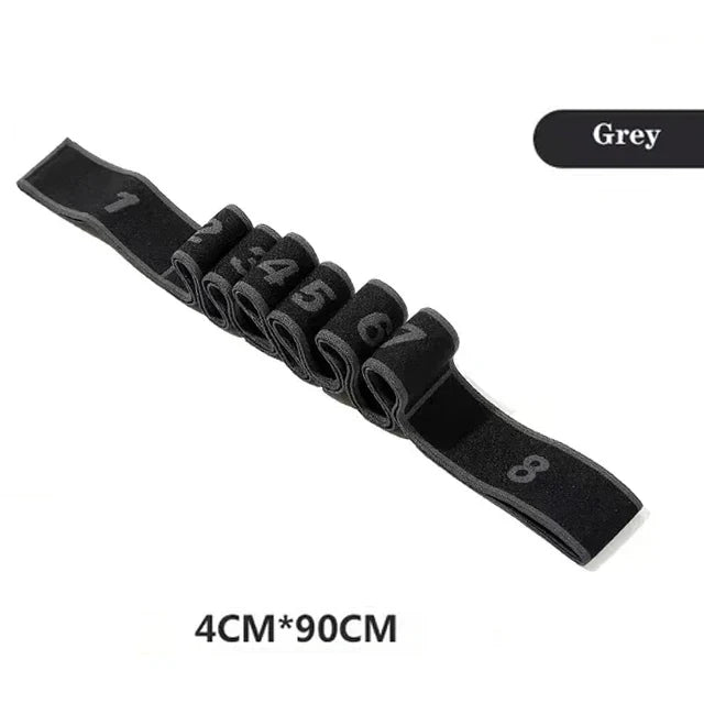 4*90cm Yoga Elastic Stretch Belt | Fitness Resistance Band for Pilates, Dance & Strength Training