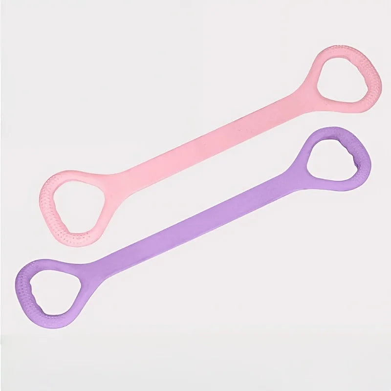 One Piece of 8-Shaped Proflex Yoga Resistance Band - High-Quality Elastic Fitness Stretching Rope Designed for Back Stretching,