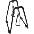 Heavy Duty Body Press Core Bars Push Up Home Gym Parallette Stand