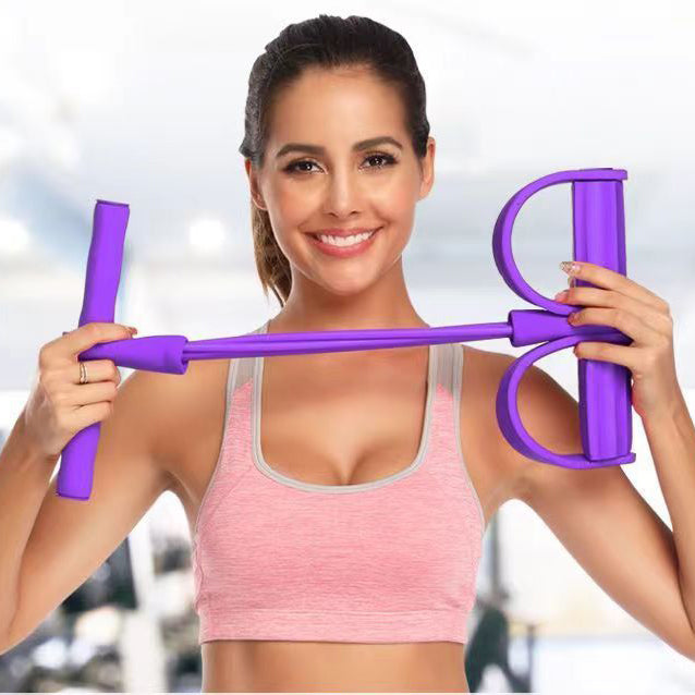 Pedal Resistance Band | Yoga & Fitness Elastic Rope for Sit-Ups & Stretching